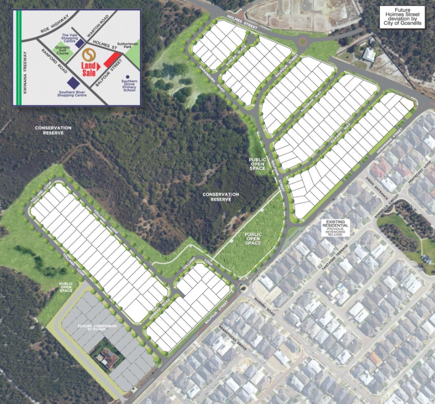 [Land for Sale] Seven Oaks Estate, Southern River OpenLot